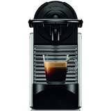 DeLonghi EN124.S Semi-automatique Machine à expresso 0,7 L, Machine à capsule Argent, Machine à expresso, 0,7 L, Capsule de café, 1260 W, Noir, Argent