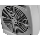 DeLonghi HVY1030 appareil de chauffage 2000 W, Radiateur soufflant Blanc/gris, 2000 W, 1000 W, 65 m³, 220 - 230 V, 50 Hz, 600 g