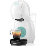 DeLonghi Piccolo EDG210.W Semi-automatique Pod coffee machine 0,8 L, Machine à capsule Blanc/Menthe, Pod coffee machine, 0,8 L, Capsule de café, 1400 W, Noir, Blanc