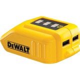DeWALT DCB090-XJ chargeur de batterie USB, Adaptateur Jaune, 1 pièce(s)