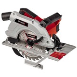 Einhell 4331005 scie circulaire portative 19 cm Noir, Rouge 6000 tr/min 1500 W, Scie circulaire manuelle Rouge/Noir, Bois, Noir, Rouge, 19 cm, 6000 tr/min, 6,6 cm, 4,8 cm