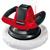 Einhell CE-CB 18/254 Li - Solo polisseur pour voiture 2500 tr/min, Polisseuse Rouge/Noir, Polisseur de voiture rotatif, 2500 tr/min, Noir, Rouge, Batterie