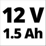 Einhell GE-CG 12 Li cisaille sans fil 12 V Lithium-Ion (Li-Ion) Noir, Rouge, Argent, Cisailles à gazon Rouge/Noir, 8 ml, 8 mm, Noir, Rouge, Argent, 61 dB, 81 dB, 6 dB