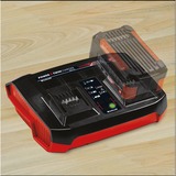 Einhell Power-X-Twincharger 3 A Chargeur de batterie domestique Noir, Rouge Noir/Rouge, Noir, Rouge, Chargeur de batterie domestique