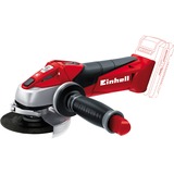 Einhell TE-AG 18 Li 115mm Noir, Rouge Meuleuse d'angle sans fil Rouge, 8500 tr/min, Noir, Rouge, Batterie/Pile, 11,5 cm