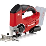 Einhell TE-JS 18 Li - Solo scie sauteuse 1,82 kg Rouge, Noir, Rouge, Acier inoxydable, 45°, 8 cm, 1 cm, Batterie, 18 V