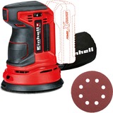 Einhell TE-RS 18 Li - Solo 22000, 11000, Ponceuse orbitale Rouge/Noir, 14000, 7000, 22000, 11000, 2 mm, Batterie, 18 V, 1,15 kg