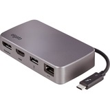Elgato Thunderbolt 3 Mini Dock, Station d'accueil Gris, USB 3.0, DisplayPort, Thunderbolt, RJ-45