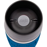Emsa TRAVEL MUG Tasse Bleu, Gobelet thermique Bleu foncé, Unique, 0,36 L, Bleu, Acier inoxydable