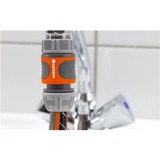 GARDENA 18285-20 raccord des tuyaux d'eau Connecteur de tuyau Gris, Orange 1 pièce(s), Raccord de robinet Gris/Orange, Connecteur de tuyau, 3/4", Gris, Orange