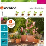 GARDENA Kit d'extension pour pots de fleurs Micro-Drip System, Module d'extension 