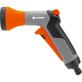 GARDENA Lance d'arrosage avec set de raccordement, Arroseur Orange/gris, 13 mm (1/2") - 15 mm (5/8“)