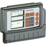 GARDENA Programmateur 6030 Classic, Contrôle de l'irrigation Gris, Système d'irrigation goutte-à-goutte, Noir, Gris, Rouge, 1 pièce(s)