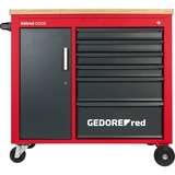 GEDORE R20400006 chariot d'outils, Chariot à outils Rouge/Noir, 81 kg