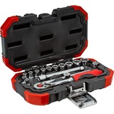 GEDORE R49003016 douills et ensemble de douilles, Clés mixtes à cliquet Rouge, 620 g, 53 mm