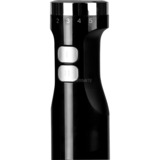 Graef HB502EU blender 0,7 L Mélangeur par immersion Noir, Argent, Batteur électrique Noir/en acier inoxydable, Mélangeur par immersion, 0,7 L, Fonction d'impulsion, Pileur de glace, Noir, Argent