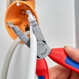 KNIPEX Barre de démontage 1342165, Pince à dénuder Rouge/Bleu