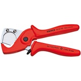 KNIPEX Coupe-tubes Rouge, pour tubes flexibles et gaines de protection