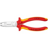 KNIPEX Pince à démonter VDE 1346165, Pince à dénuder Rouge/Jaune