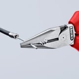 KNIPEX Pince combinée à becs pointus VDE 0826145, Pinces Rouge/Jaune, Isolation jusqu'à 1000 V