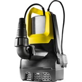 Kärcher Pompe d'évacuation eau chargée SP 7 Dirt Inox, Pompe submersible et pression Jaune/Noir, Noir, Jaune, Plastique, Acier inoxydable, 15500 l/h, 7 m, 3,5 mm, 3,5 cm