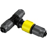 Kärcher Raccord 3 voies en T avec réglage du débit, Régulateur Noir/Jaune, Noir, Jaune