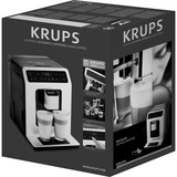 Krups Evidence EA8918 machine à café Entièrement automatique Machine à expresso 2,3 L, Machine à café/Espresso Noir/chrome, Machine à expresso, 2,3 L, Café en grains, Broyeur intégré, 1450 W, Noir