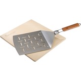 Landmann 13219 accessoire de barbecue / grill Pierre à pizza, Bundle Marron/Argent, 13219