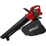 MTD Aspirateur/Souffleur de feuilles Noir/Rouge