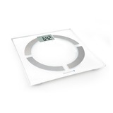 Medisana BS 444 Pèse-personne électronique Blanc, Balance Blanc/en acier inoxydable, Pèse-personne électronique, Blanc, 8 utilisateur(s), LCD
