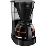 Melitta EASY II Nr 1023-02, Machine à filtre Noir, Machine à café filtre, Café moulu, 1050 W, Noir, Acier inoxydable