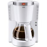Melitta Look IV Selection Blanc 1011-03, Machine à filtre Blanc, Machine à café filtre, Café moulu, 1000 W, Blanc