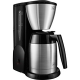 Melitta Single 5 Therm + Mug Noir - Argent 728, Machine à filtre Noir/Argent, Machine à café filtre, Café moulu, 650 W, Noir