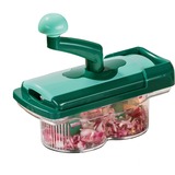 Nicer Dicer Dicer Fusion Twist Smart 7-pièces, Broyeur Vert