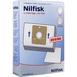 Nilfisk 30050002 Accessoire et fourniture pour aspirateur Sac à poussière, Sac pour aspirateur Sac à poussière, Synthétique, 4 pièce(s), 4 pièce(s), 1 pièce(s)