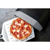 Ooni Couteau à pizza perforé pour grillades, Ustensiles de barbecue Argent/Noir, 12"