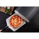 Ooni Couteau à pizza perforé pour grillades, Ustensiles de barbecue Argent/Noir, 12"