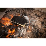 Petromax Moule à gaufres wf-iron, Moule de cuisson Noir/bois