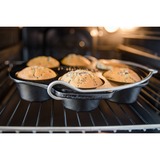 Petromax Moule à muffin mf6, Moule de cuisson Noir, Ø 23,8 cm