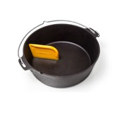 Petromax Raclette pour marmites et poêles en fonte os, Grattoir Orange