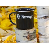 Petromax Tasse en émail px-mug-s, Gobelet Noir, 370 ml