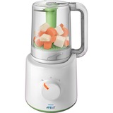 Philips Avent Cuit-vapeur et mixeur combinés, Chauffe-plats Blanc/Vert, Retail, Vente au détail