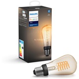 Philips HUE White - éclairage chaud - 1-pack ST64, Lampe à LED 2100K, Dimmable