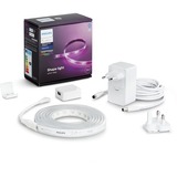Philips Hue White and Color Ambiance LightStrip Plus Paquet de base V4, Bande LED 2 m, 2000K - 6500K, Dimmable