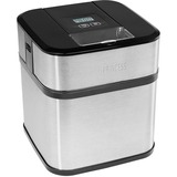 Princess 282605 Sorbetière, Machine à crème glacée acier inoxydable/Noir