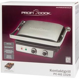 ProfiCook PC-KG 1029, Grill à contact Acier inoxydable/Noir