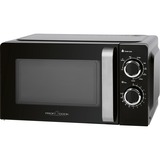 ProfiCook PC-MWG 1208, Four à micro-ondes Noir/Argent