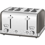 ProfiCook Prof Toaster PC-TA 1194 1630W, Grille-pain Gris/Argent