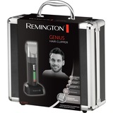 Remington HC5810 Noir, Gris, Tondeuse Noir/Argent, Noir, Gris, Cylindre, 0,8 mm, 4 cm, Chargement, Énergie, AC/Batterie