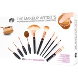 Rio Collection de pinceaux de maquillage professionnels The Make-Up Artist's, Brosse Noir, 10 pièces